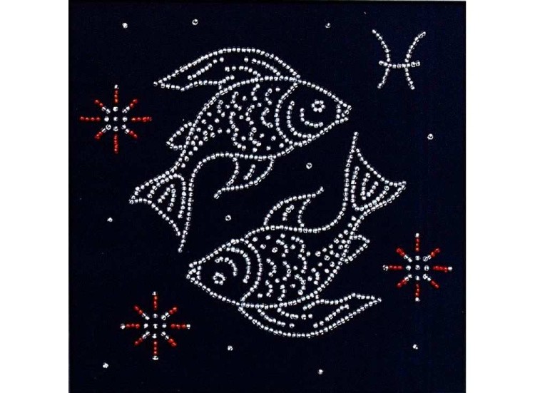 Набор вышивки бисером «Гороскоп. Рыбы»
