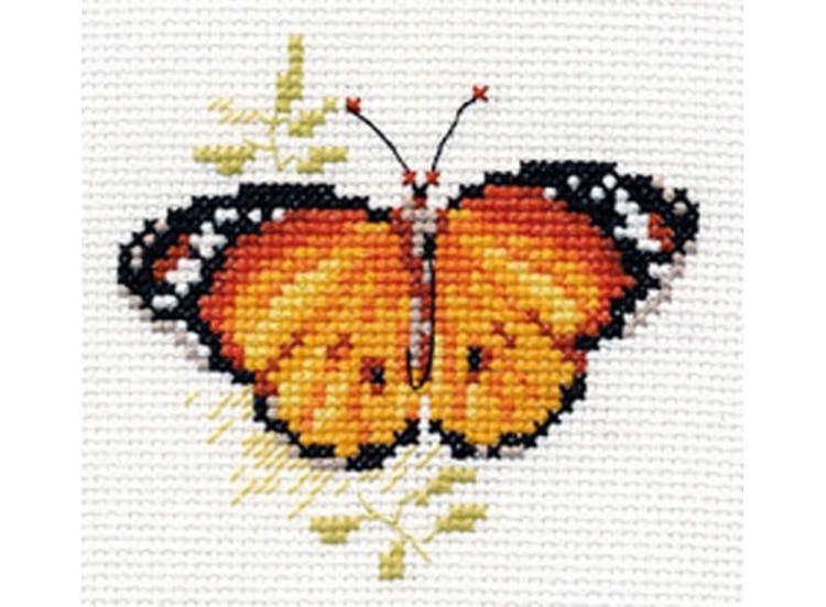 Набор для вышивания «Яркие бабочки. Оранжевая»