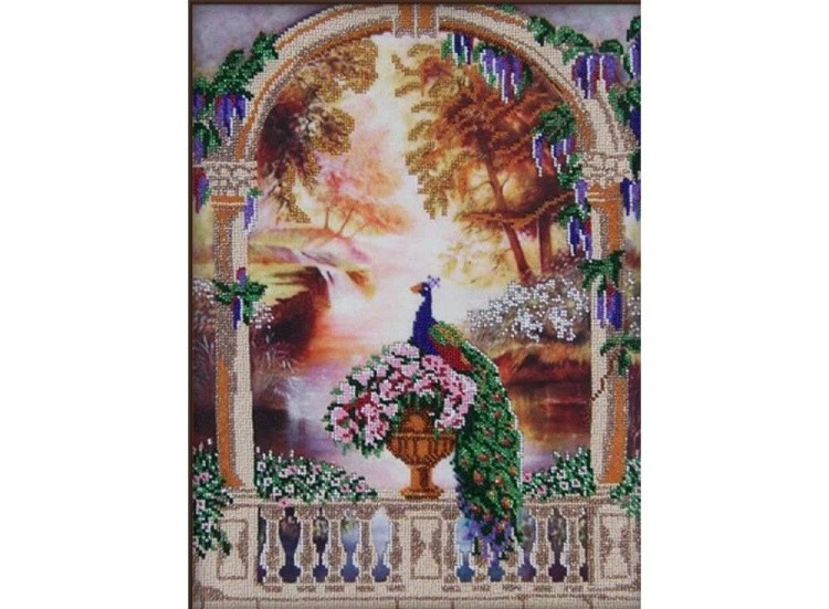 Набор вышивки бисером «Райский сад»