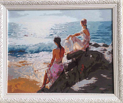 Картина по номерам «У самого синего моря» Винсенте Ромеро Редондо