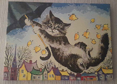 Картина по номерам «Зонтик» Ирины Гармашовой