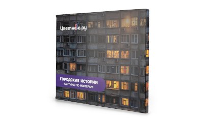 Картина по номерам из серии «Городские истории»