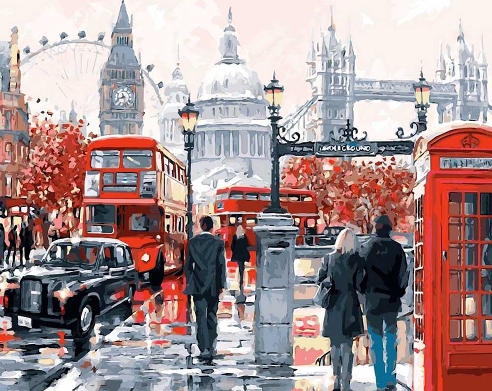 

Картина по номерам «Лондон» Ричарда Макнейла, «Лондон»
