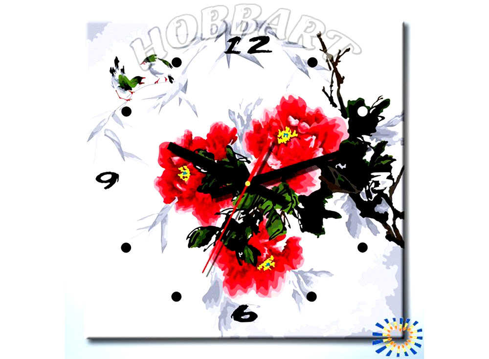 

Раскраска-часы «Время цвести», «Время цвести»