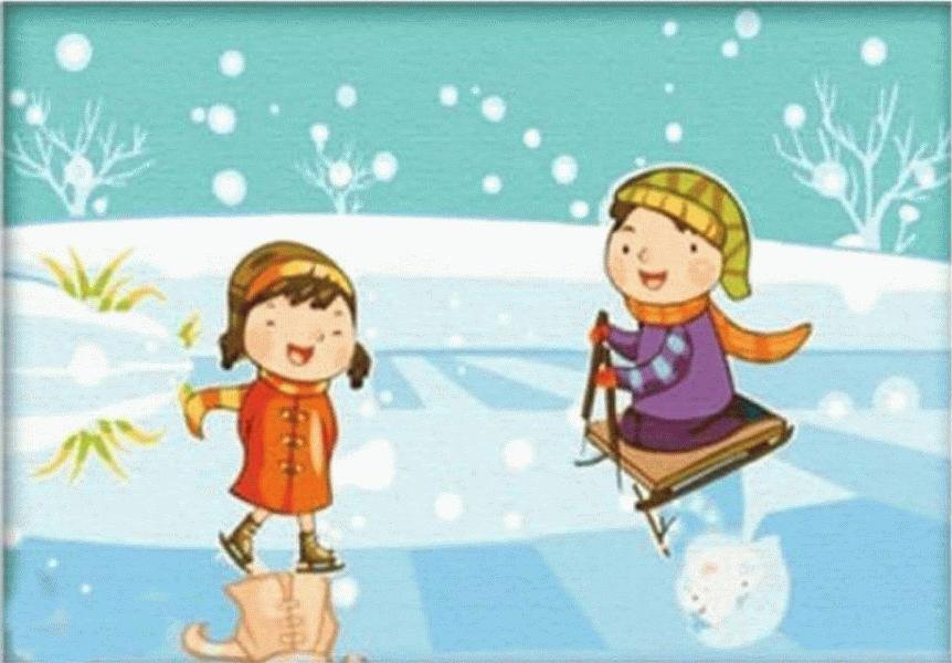 

Картина по номерам «Зима»