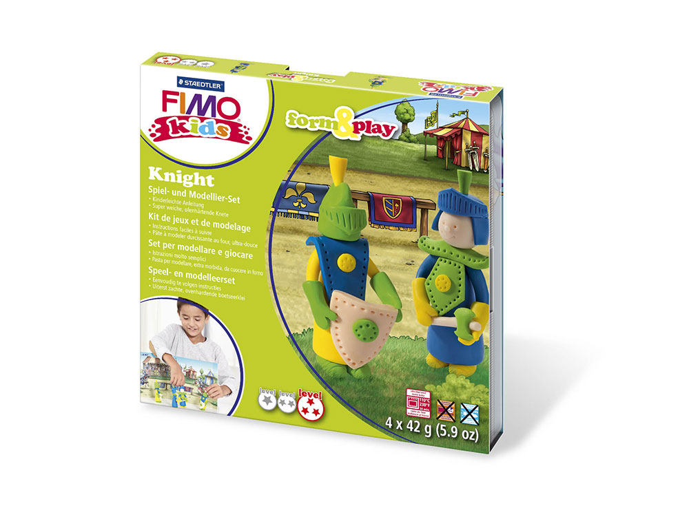 

Набор FIMO Kids form&play «Рыцарь»