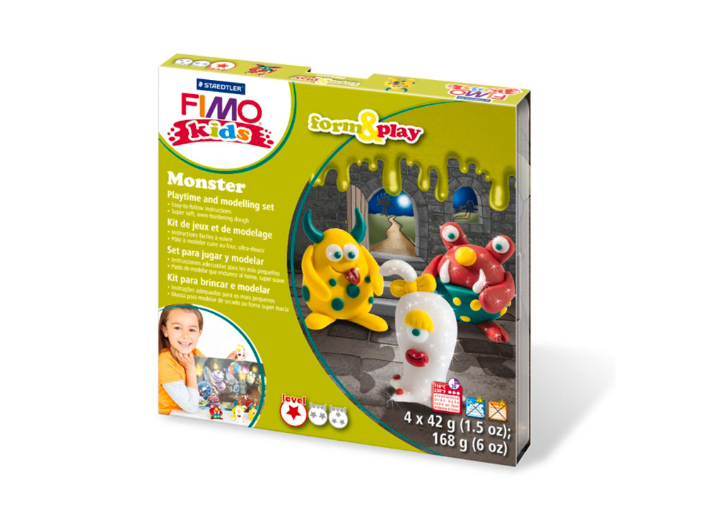 

Набор FIMO Kids form&play «Монстр»
