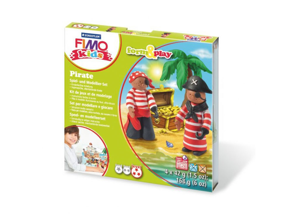 

Набор FIMO Kids form&play «Пират»