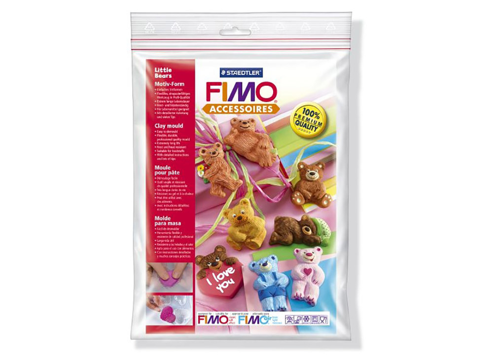 

Формы FIMO «Маленькие медведи»