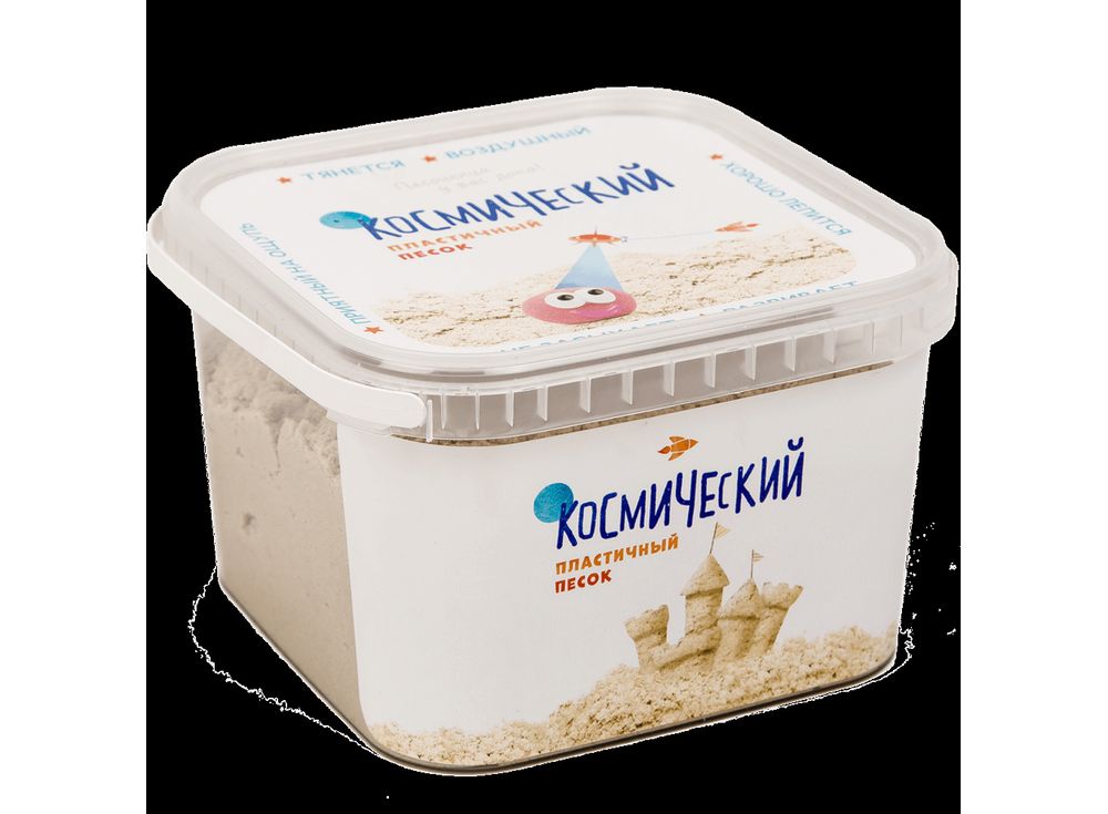 

Космический песок 3 кг, желтый — Умный песок