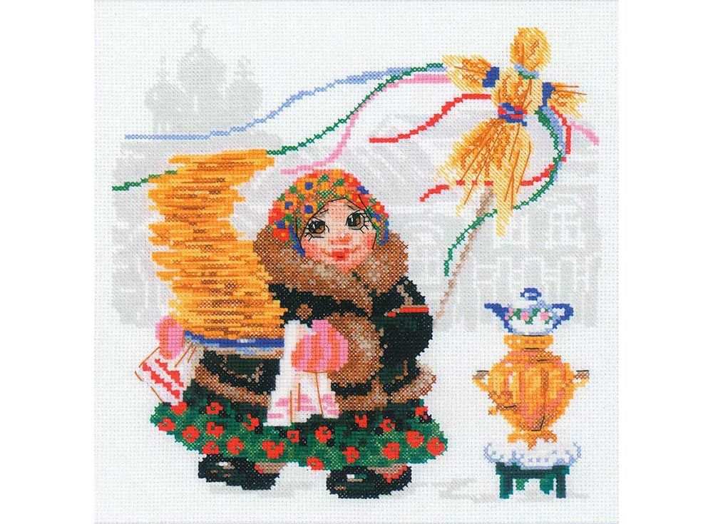 

Набор для вышивания «Масленица. Блины»