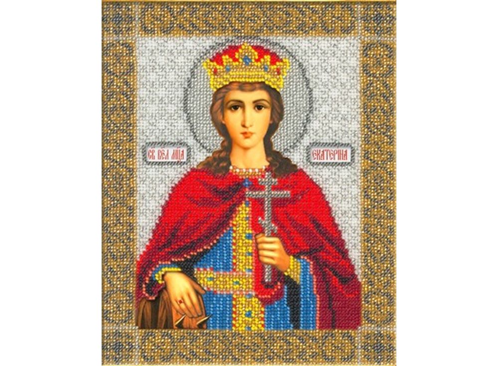 

Набор вышивки бисером «Святая Екатерина»