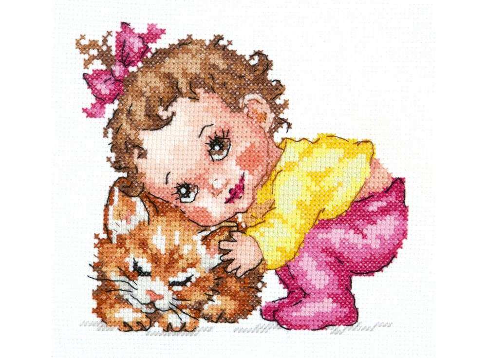 

Набор для вышивания «Ты, мой котенок!»