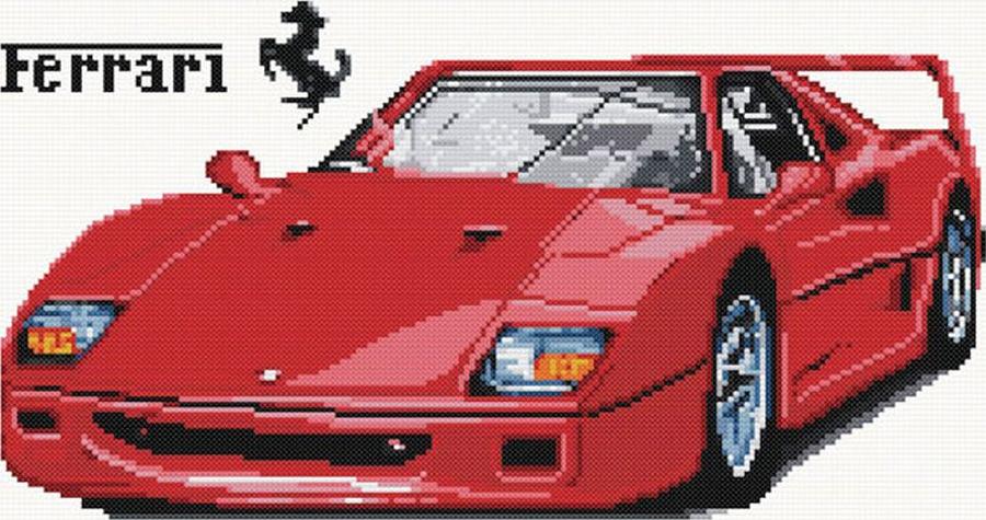 

Алмазная вышивка «Ferrari», «Ferrari»