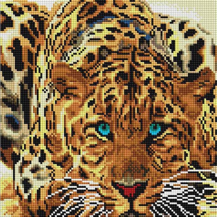 

Алмазная вышивка «Леопард»