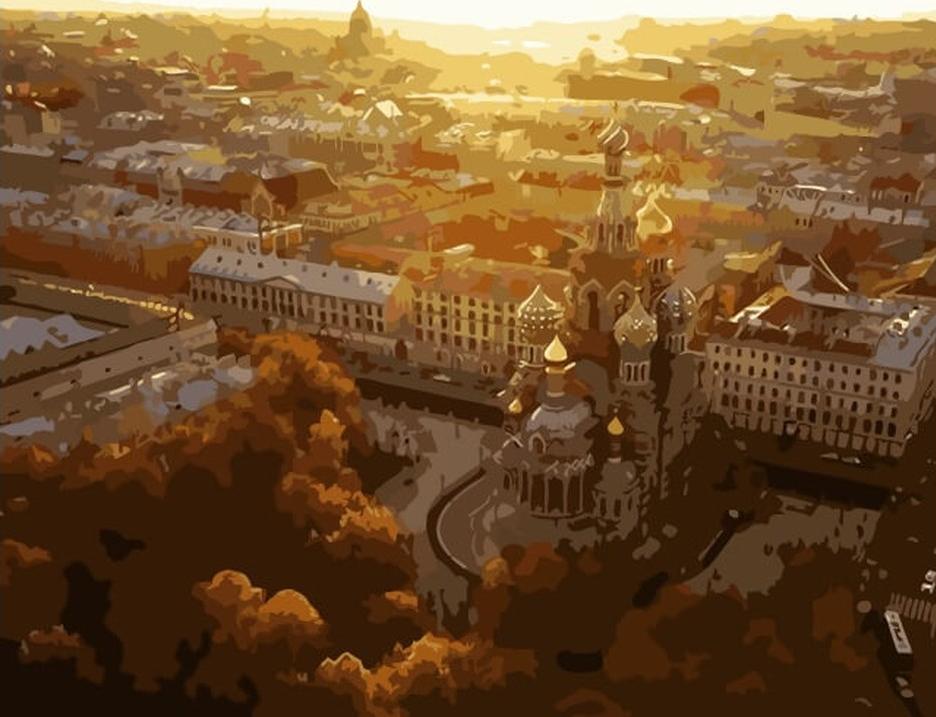 

Картина по номерам «Санкт-Петербург»