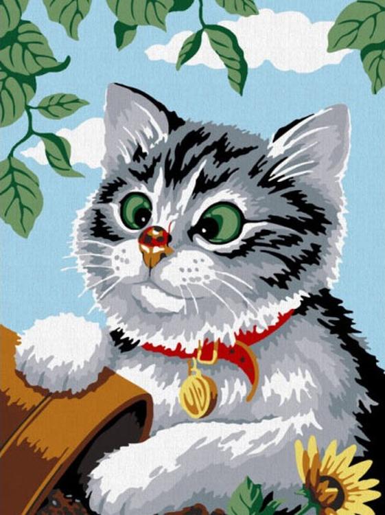 

Картина по номерам «Котенок», «Котенок»