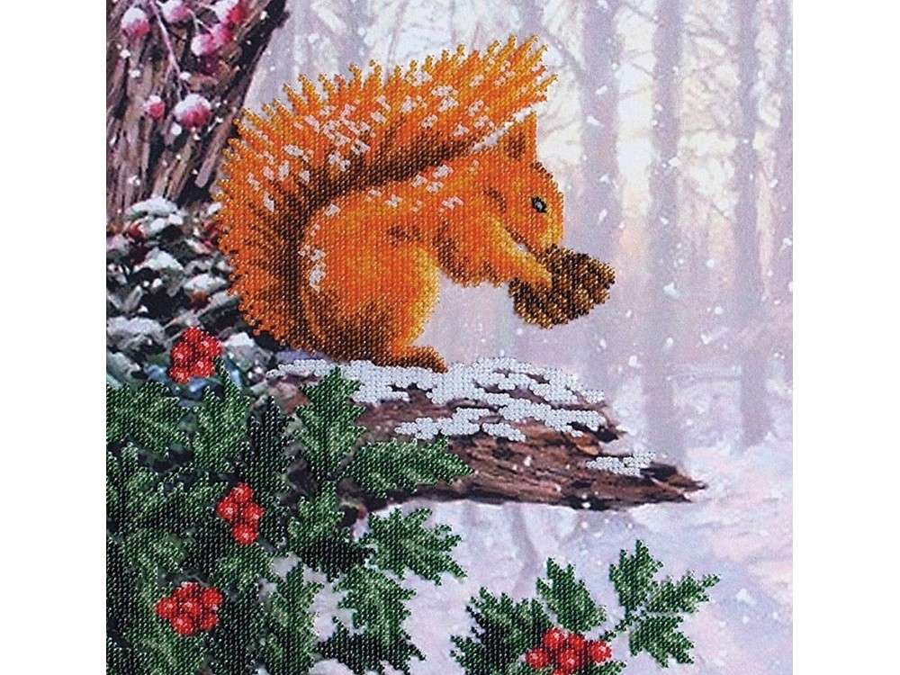 

Набор вышивки бисером «Белка»