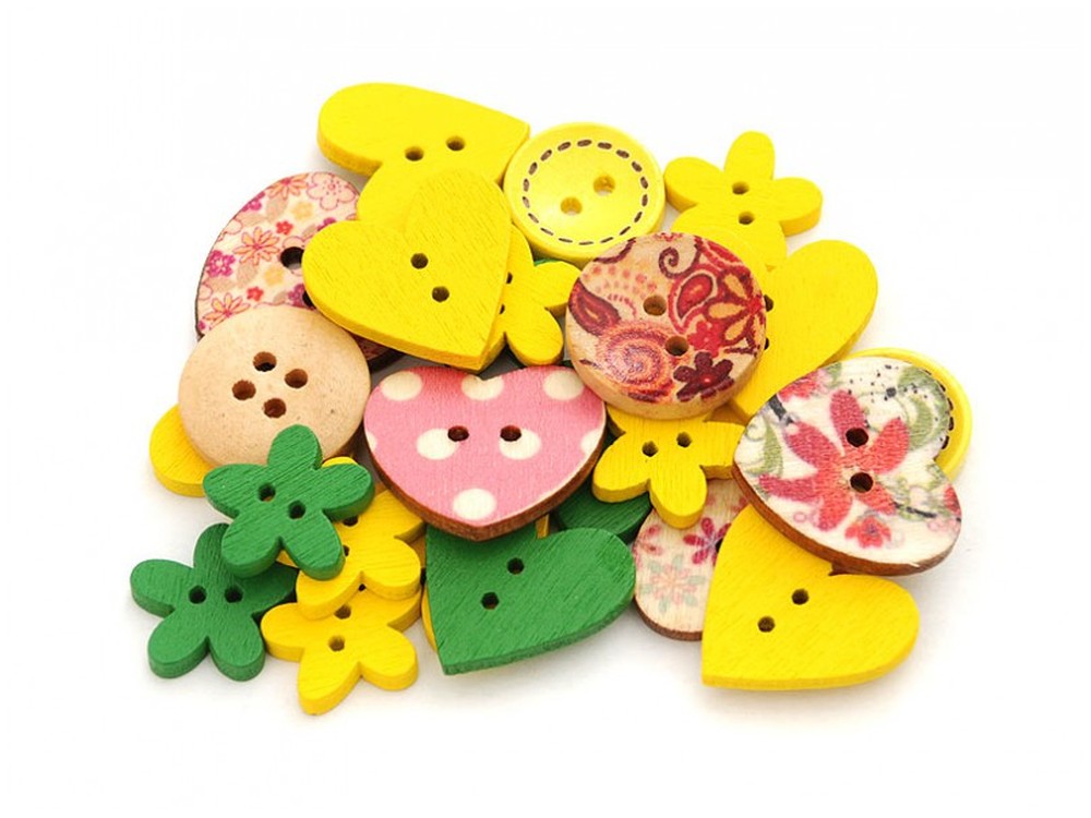 

Пуговицы декоративные Ассорти №4