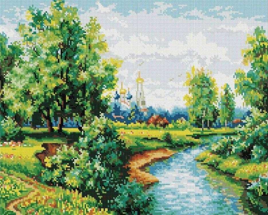 

Алмазная вышивка «Благословенный край»