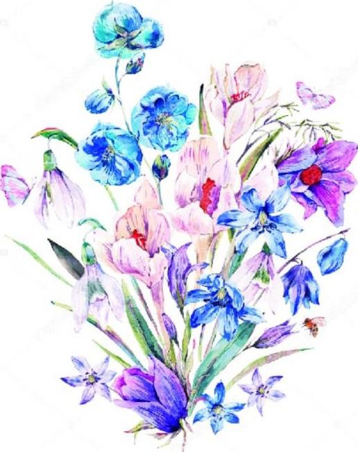 

Алмазная вышивка «Букет полевых цветов»