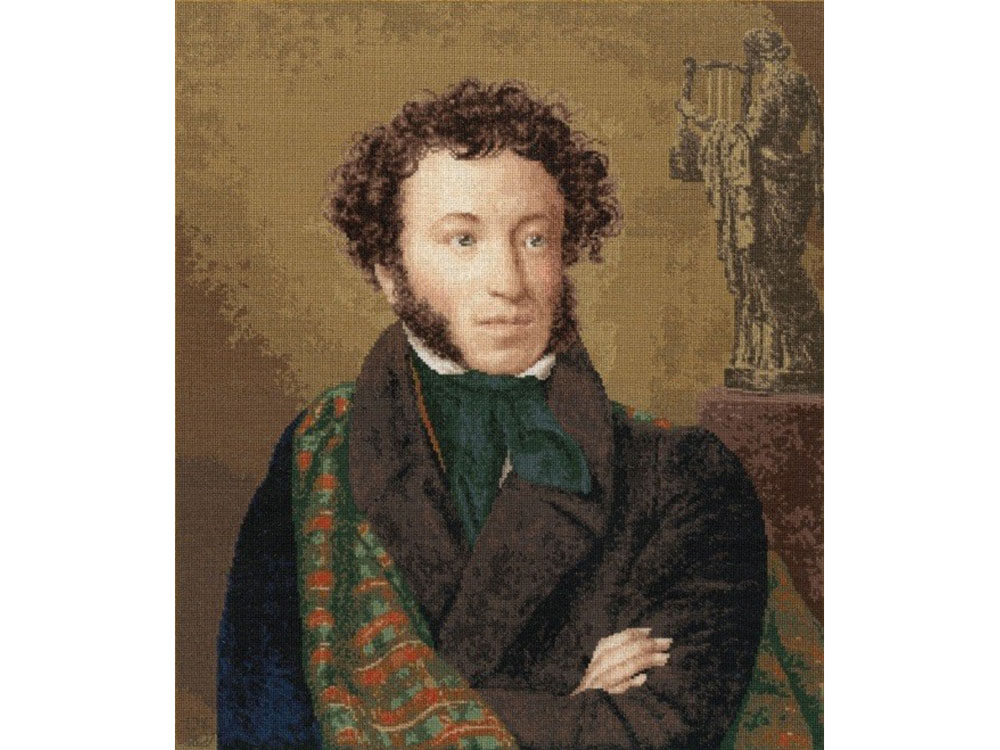 

Набор для вышивания «Портрет поэта Пушкина А.С. 1827г.»