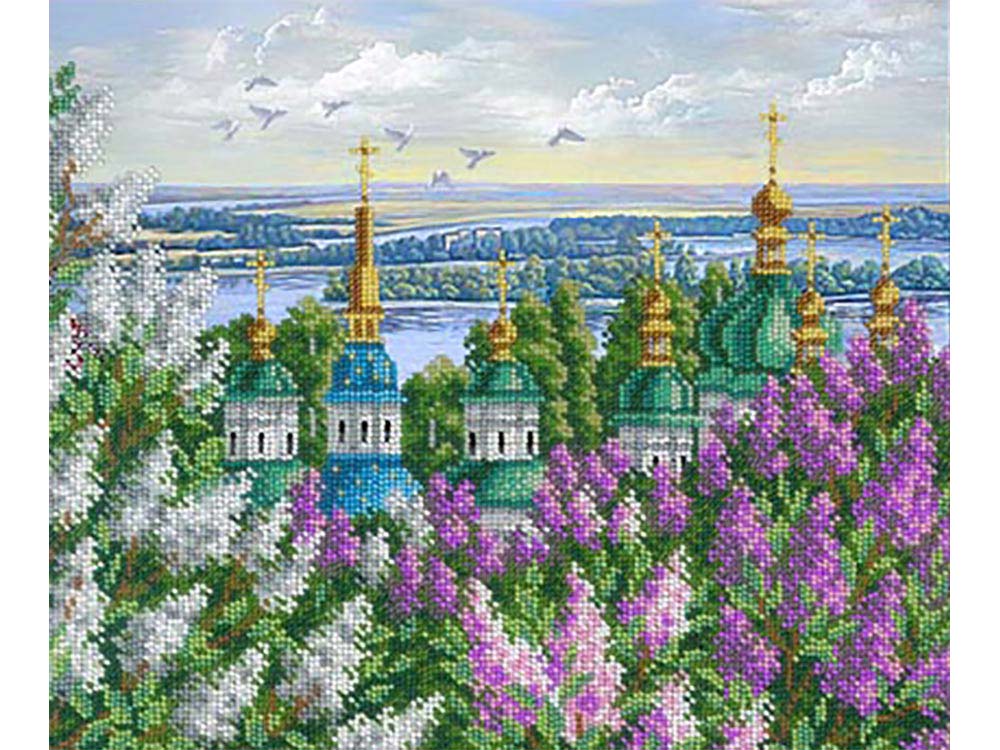 

Набор вышивки бисером «Купола»