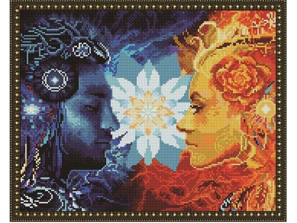 

Алмазная вышивка «Инь-Янь»