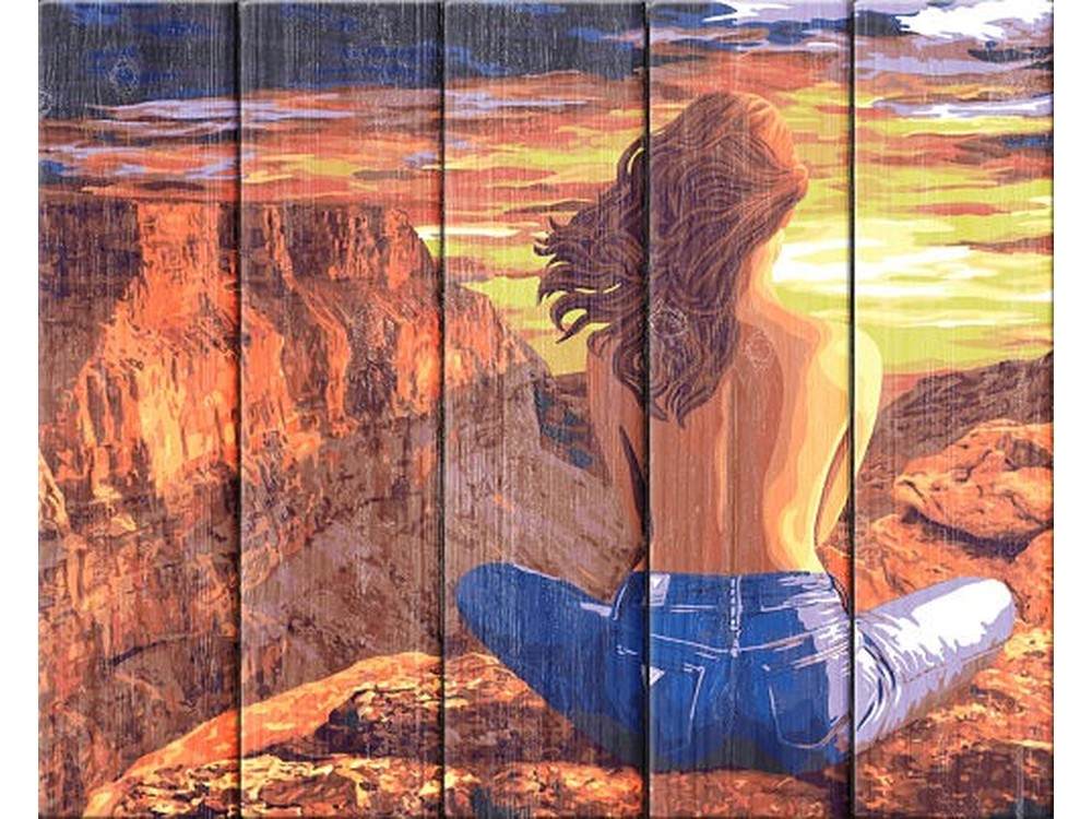

Картина по номерам по дереву Dali «Гранд Каньон»