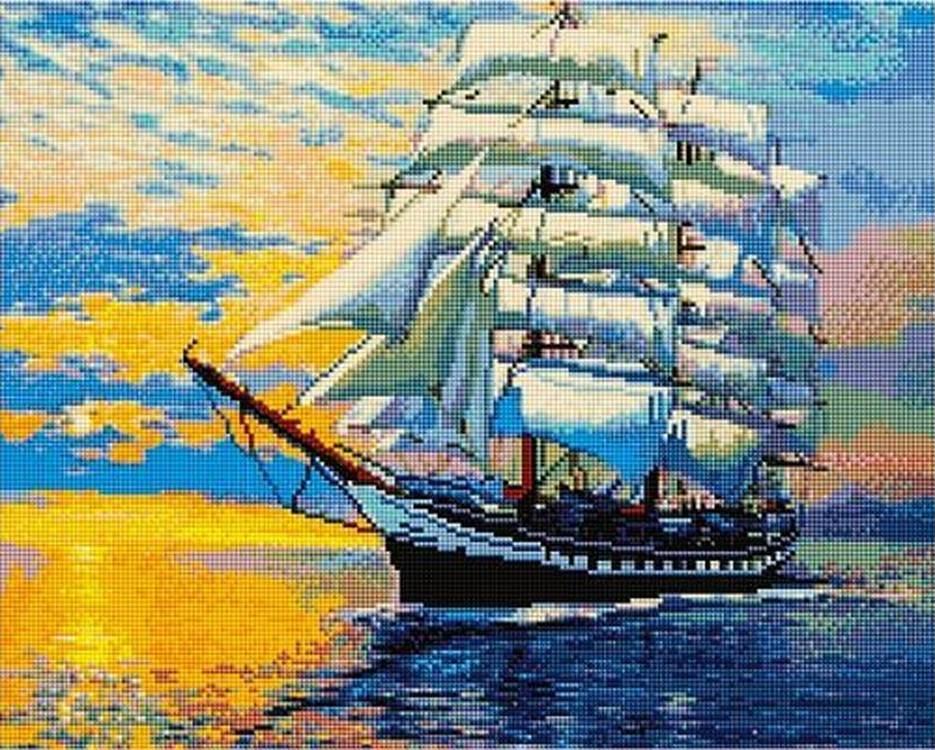 

Алмазная вышивка «Парусник»