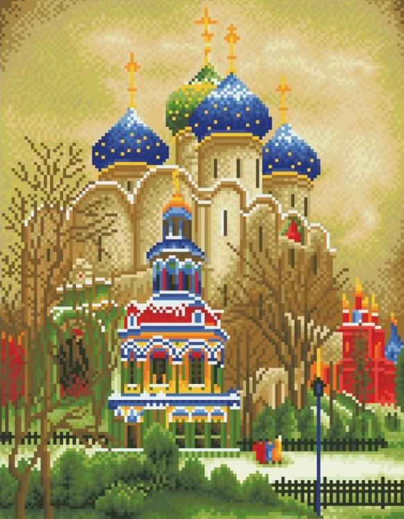 

Алмазная вышивка «Троицкий Собор»