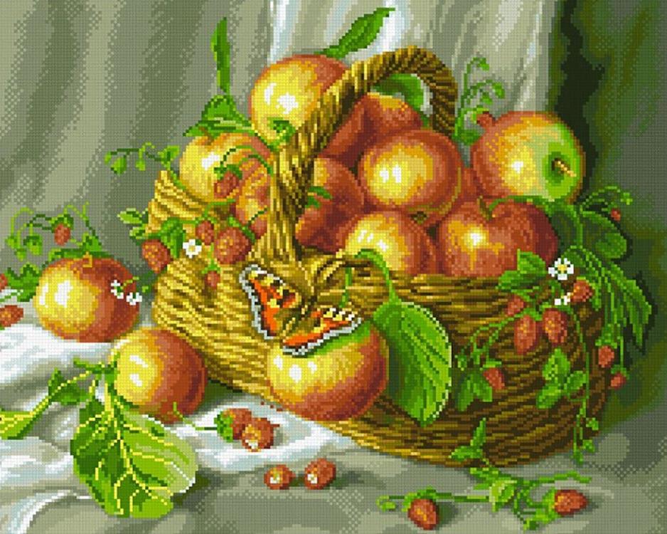 

Алмазная вышивка «Яблочки»