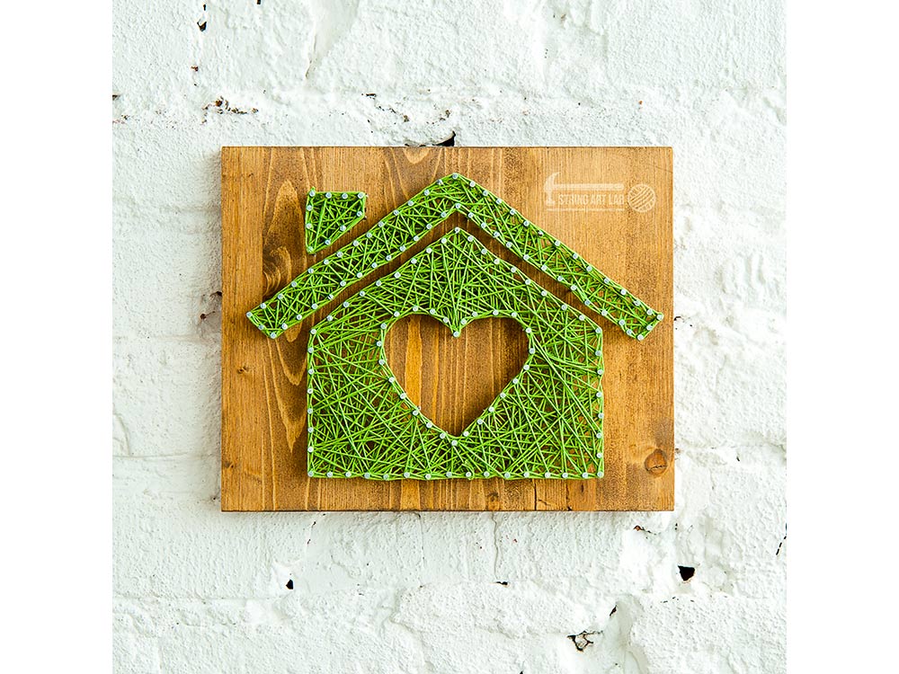 

Набор для творчества STRING ART Дом