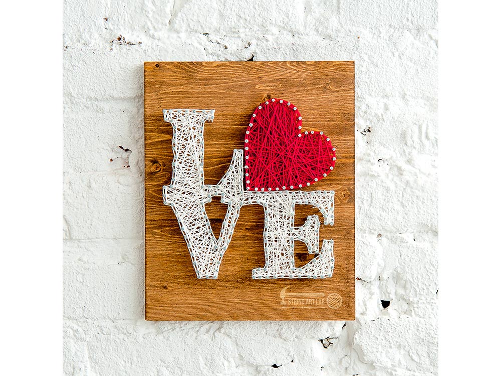 

Набор для творчества STRING ART «Love», «Love»