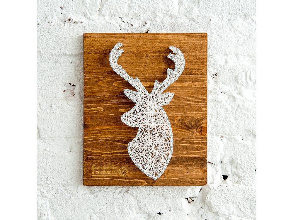

Набор для творчества STRING ART Олень