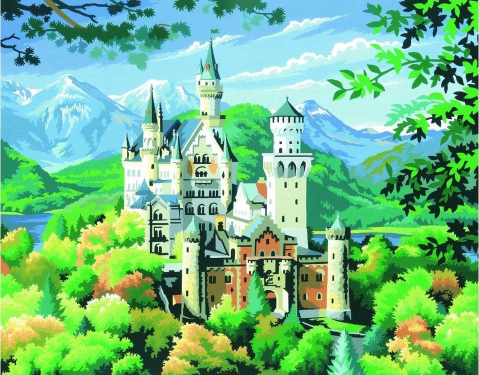 

Картина по номерам «Замок», «Замок»