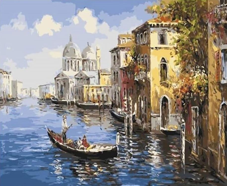 

Картина по номерам «Венецианская прогулка»