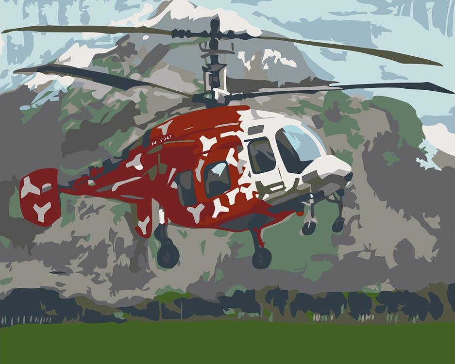 

Картина по номерам «Harbin Z-9»