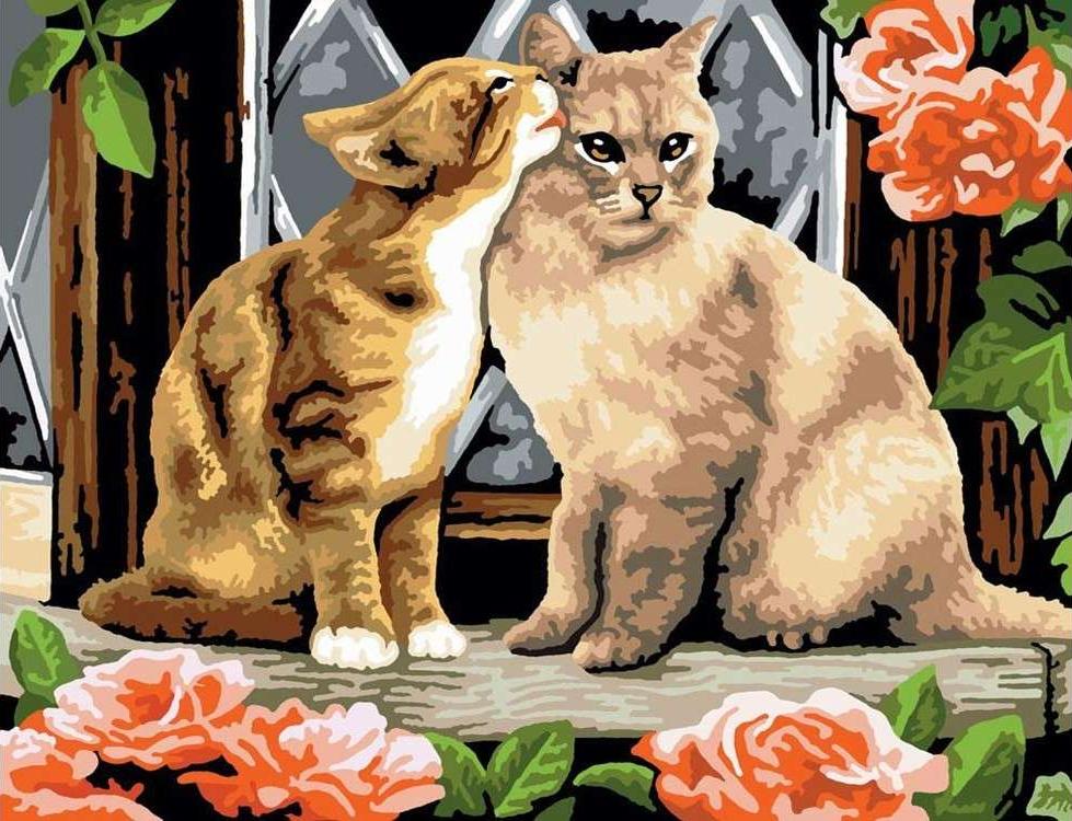 

Картина по номерам «Котята», «Котята»