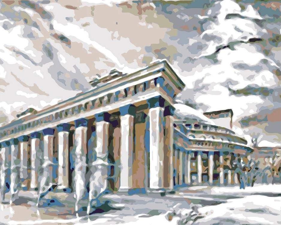 

Картина по номерам «Классическая архитектура»