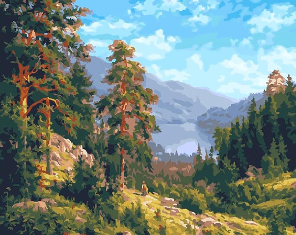 

Картина по номерам «Родимый край» Сергея Басова, «Родимый край»