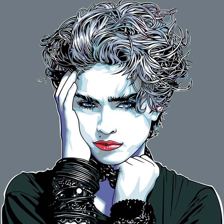 

Картина по номерам «Madonna»