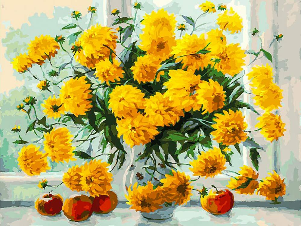 

Картина по номерам «Золотые» Елены Шумаковой