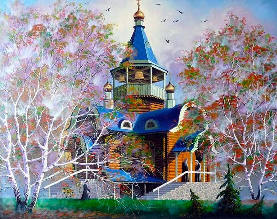 

Картина по номерам «Храм», «Храм»