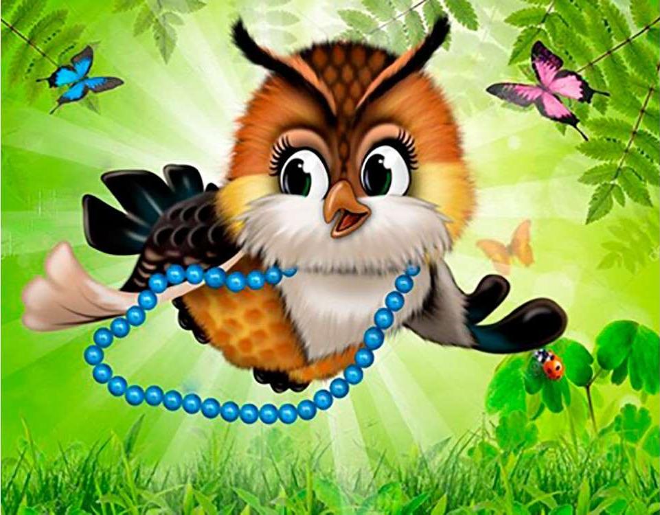 

Алмазная вышивка «Учусь летать»