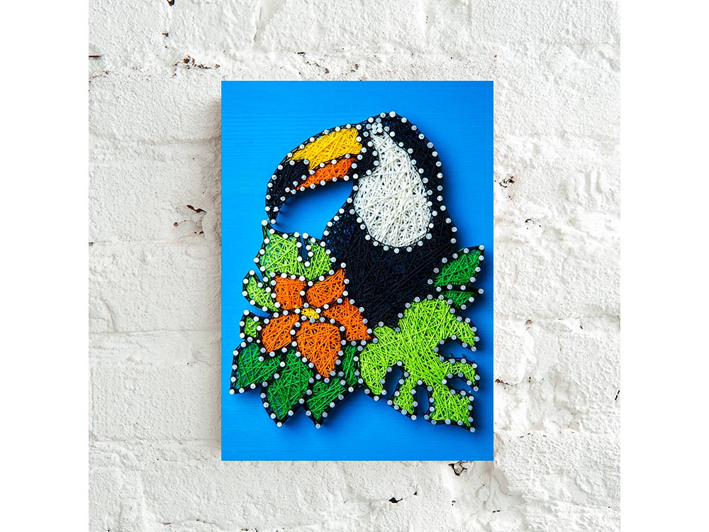 

Набор для творчества STRING ART Тукан