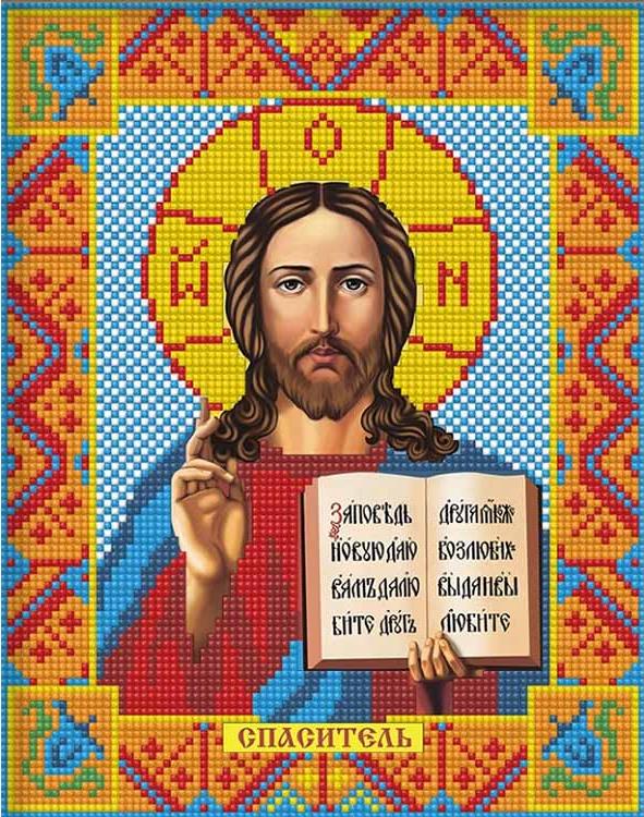 

Алмазная вышивка «Икона Спаситель»