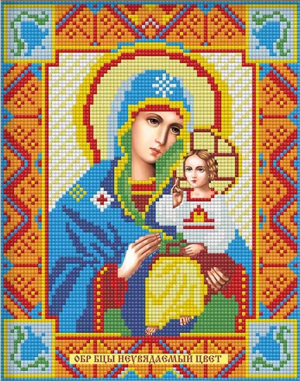 

Алмазная вышивка «Икона Неувядаемый цвет», «Икона Неувядаемый цвет»