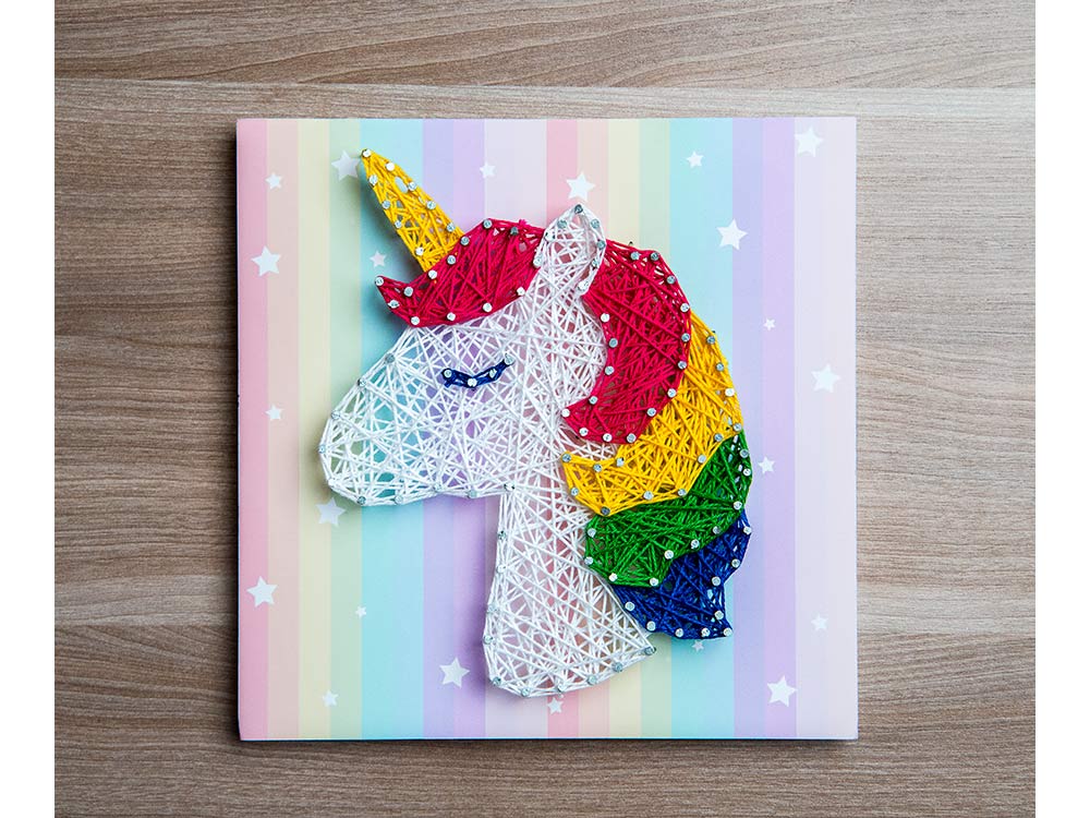 

Набор для творчества STRING ART Единорог
