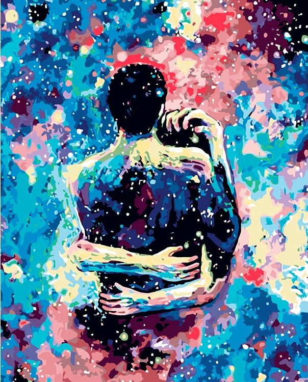 

Картина по номерам «Космическая любовь» Джеймса Р. Идса